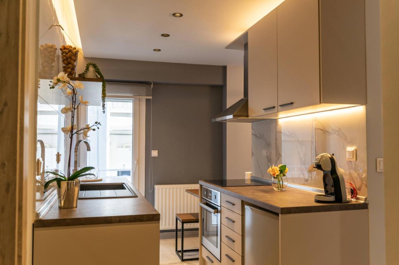 Cozy Modern Apartment Inside The City Center Saloniki Zewnętrze zdjęcie